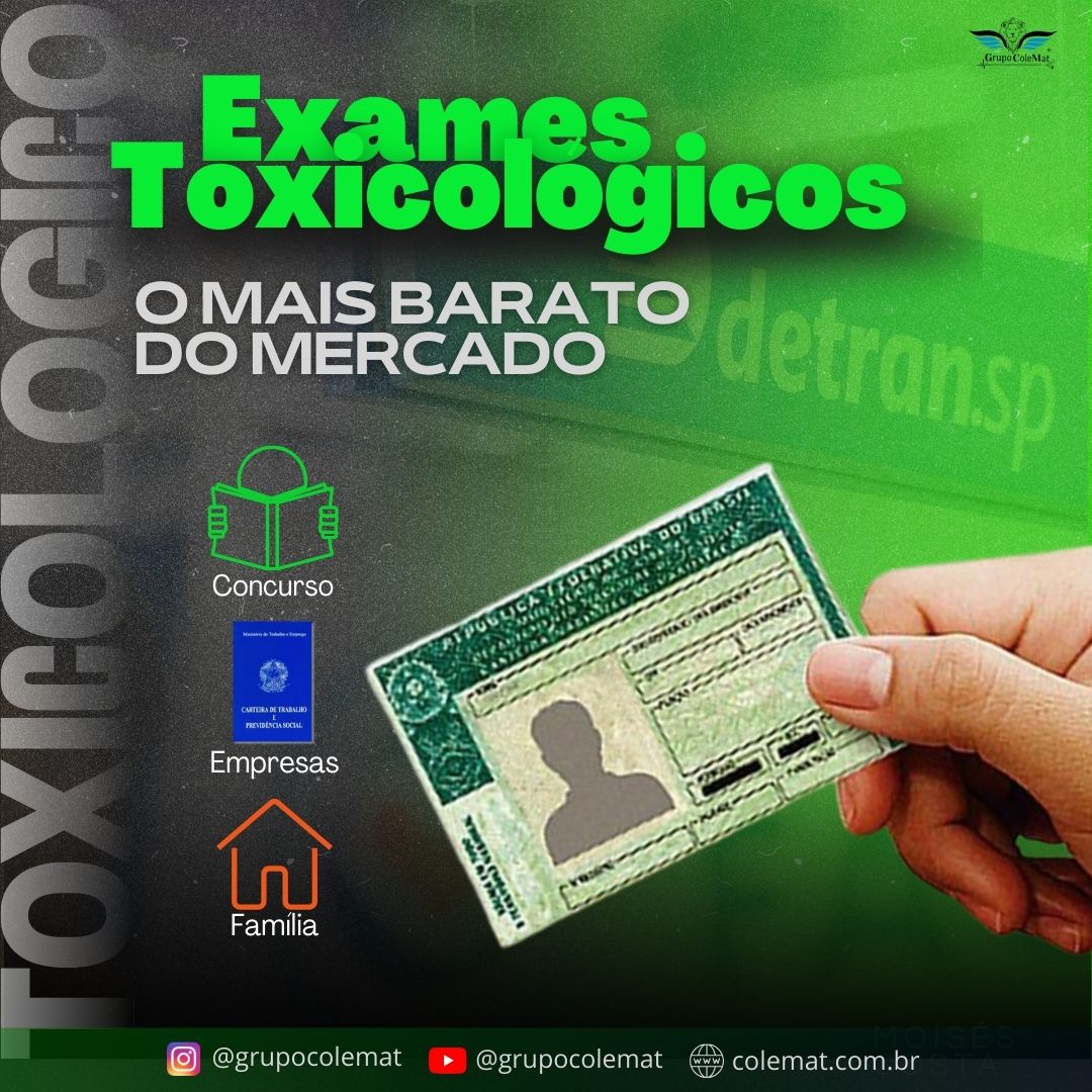 Exame Toxicológico - São Marcos