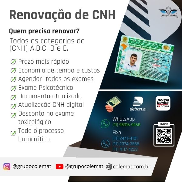 Renovação de CNH