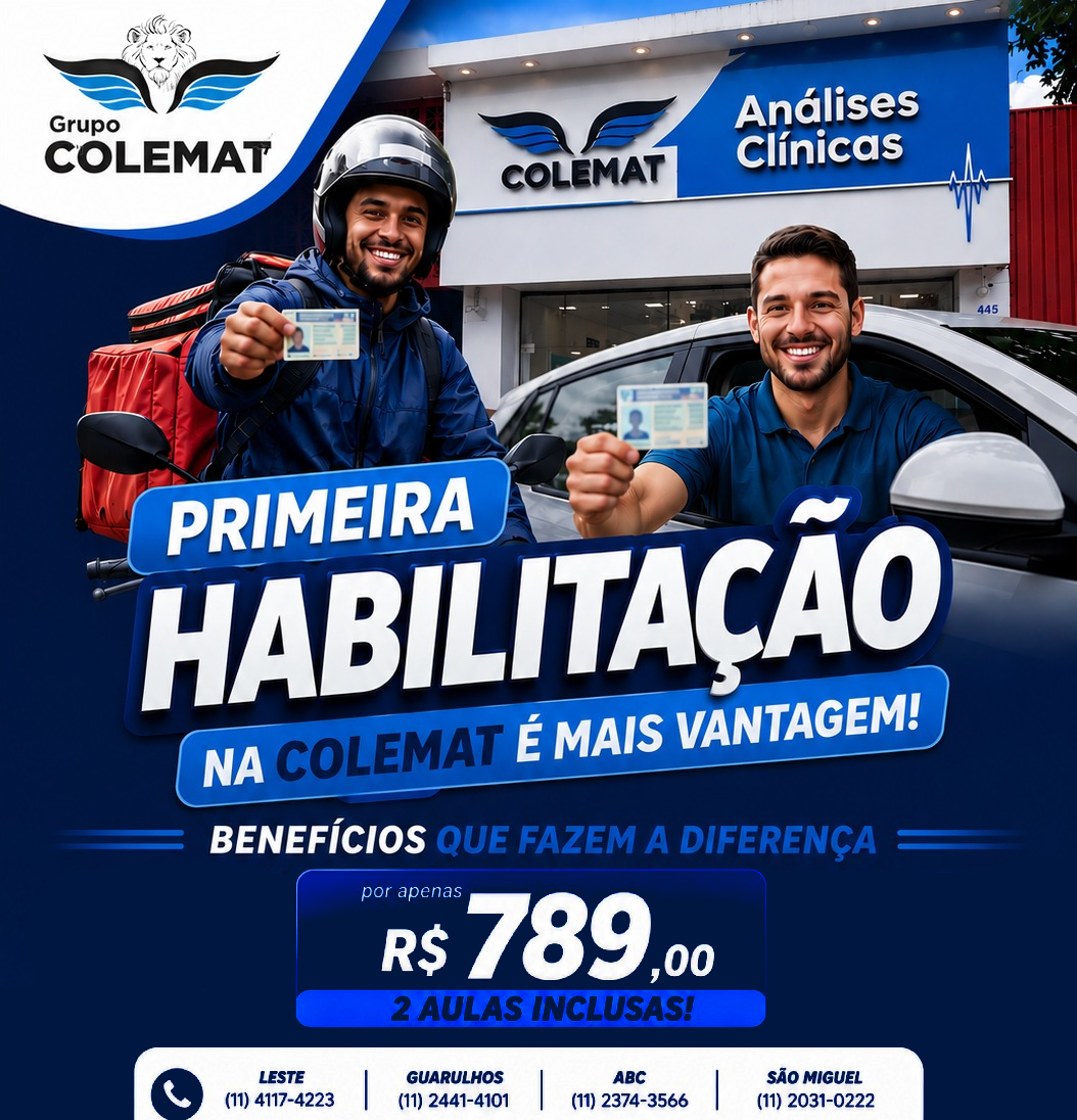 Primeira Habilitação ColeMat